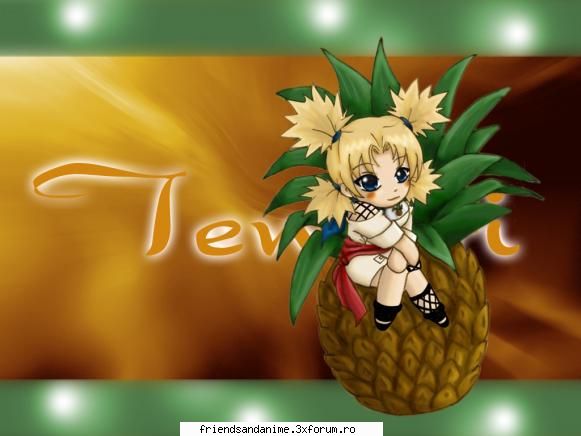 Temari - pe ananas:X:))) yamiiii bun - Naruto